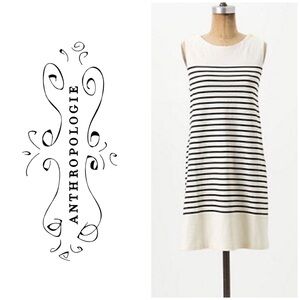 NWT Anthropologie Allihop Striped Sailor Dress